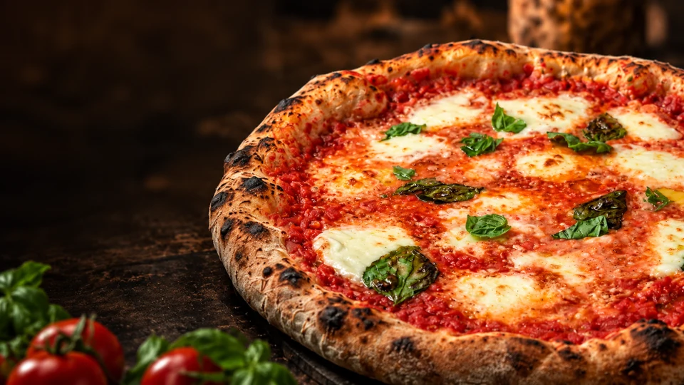 Margherita · Bildmotiv nach Pietros Pizza